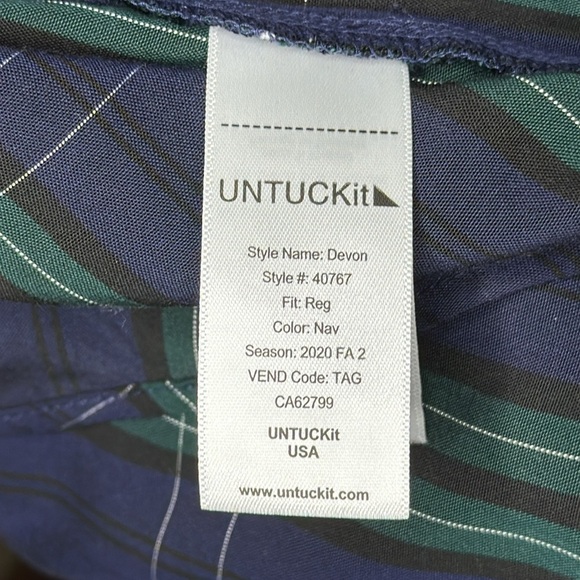 UNTUCKit Devon Plaid Shirt Dress 6 - Picture 12 of 14